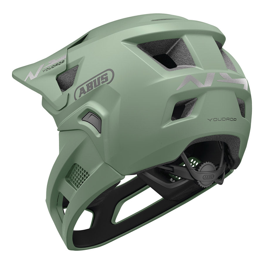 Abus, YouDrop FF, Mountain Helmet, Velvet Black, S, 48 - 55cm