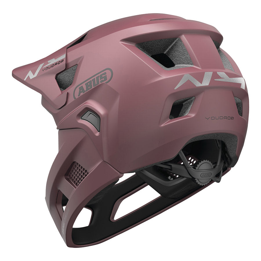 Abus, YouDrop FF, Mountain Helmet, Velvet Black, S, 48 - 55cm