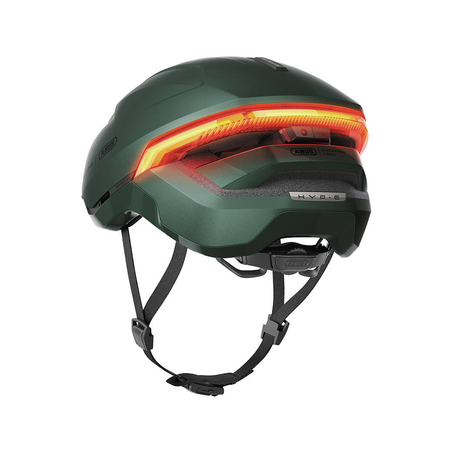 Abus, Hyp-E, Helmet, L, 57 - 61cm, Jungle Green