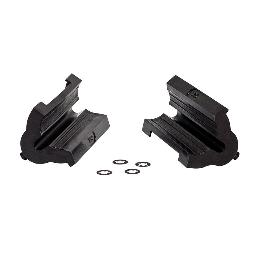 Park Tool 468B Rubber Clamp Cover with Double Cable Grooves Pair Soft Jaw