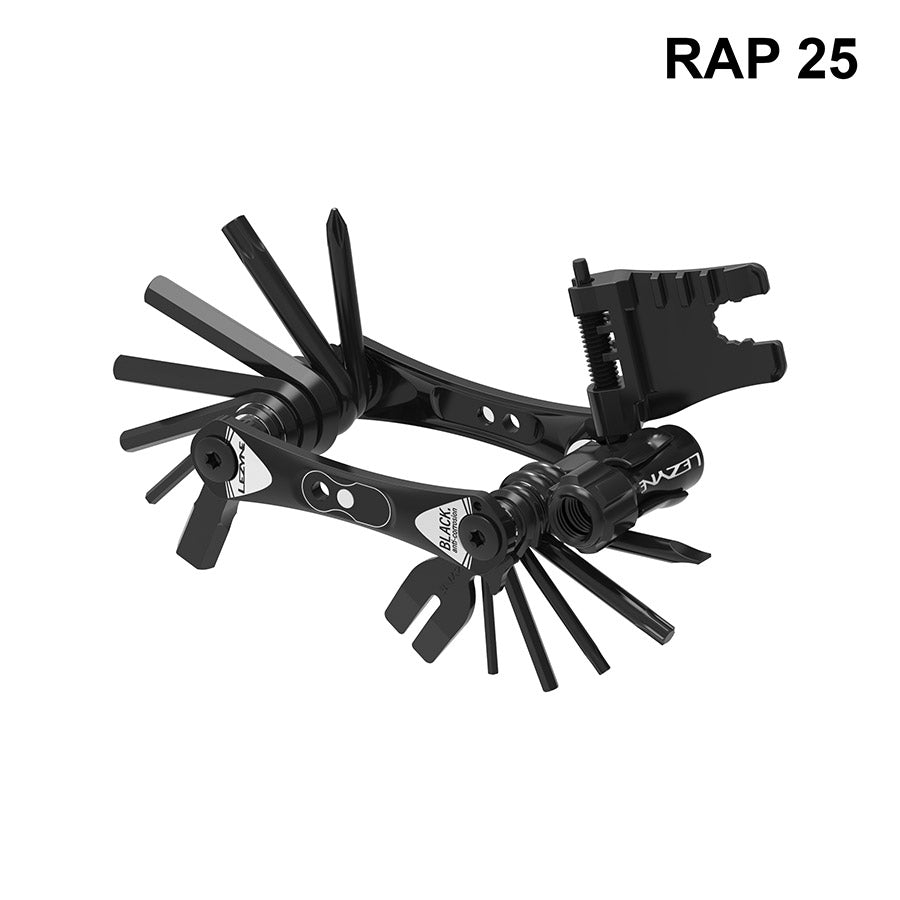 Lezyne, RAP II 12, Multi-Tools, Number of Tools: 12, Black