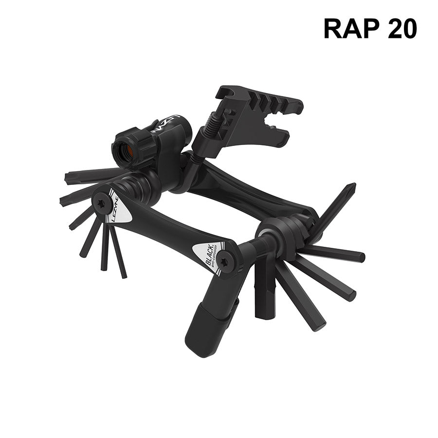 Lezyne, RAP II 12, Multi-Tools, Number of Tools: 12, Black
