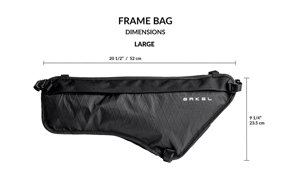 Water Resistant Frame Bag