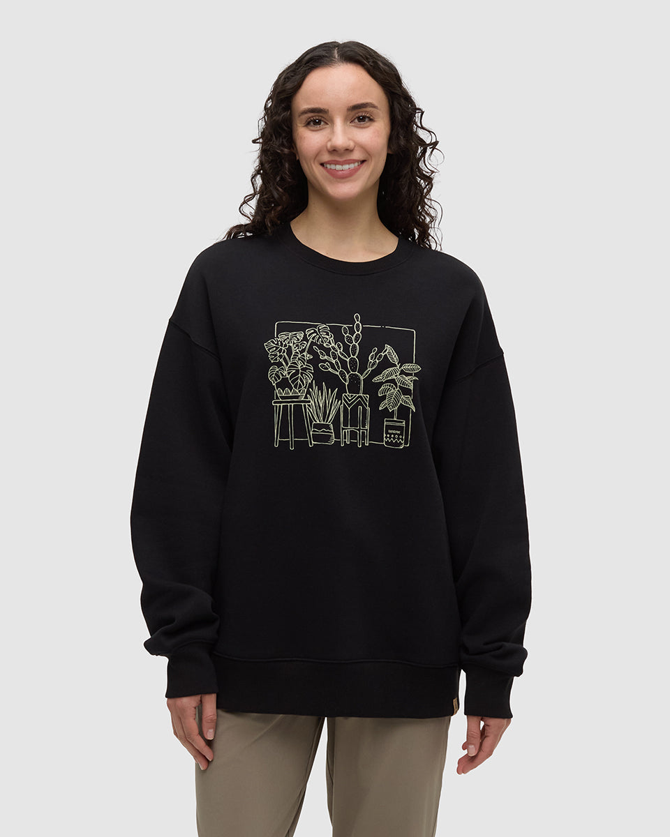 Tentree Women's Plant Club Relaxed Crew