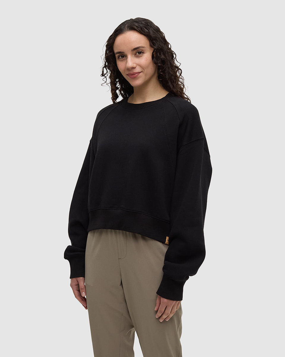 Tentree Women's Bluffs Cropped Crew