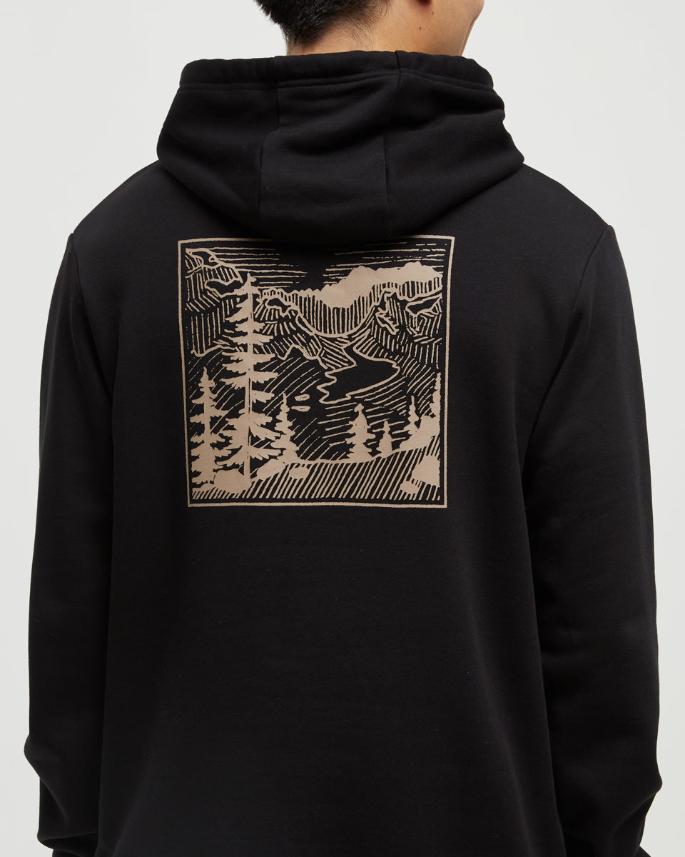 Tentree Men's Etched Mountain Hoodie