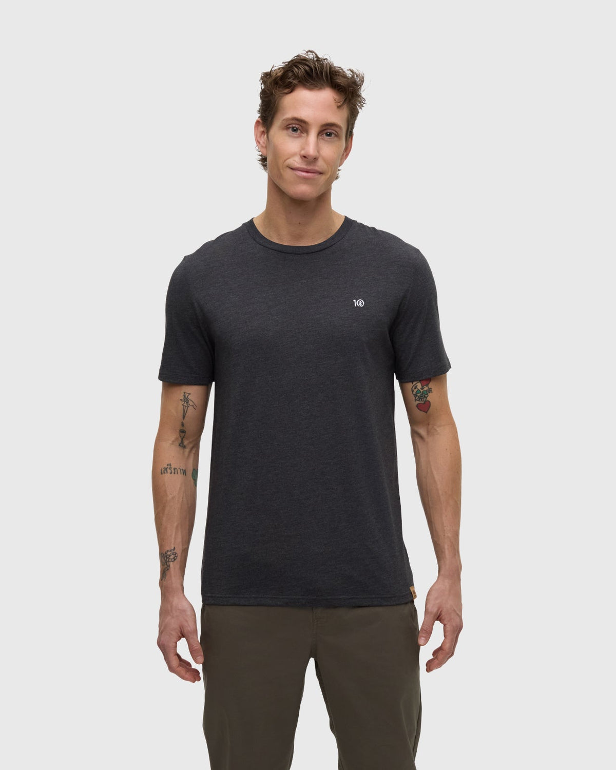 Tentree Men's Embroidered Ten T-Shirt