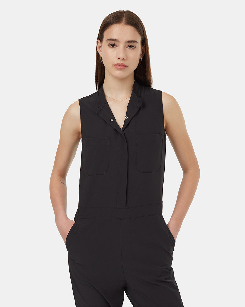 Tentree Women's InMotion Sleeveless Jumpsuit