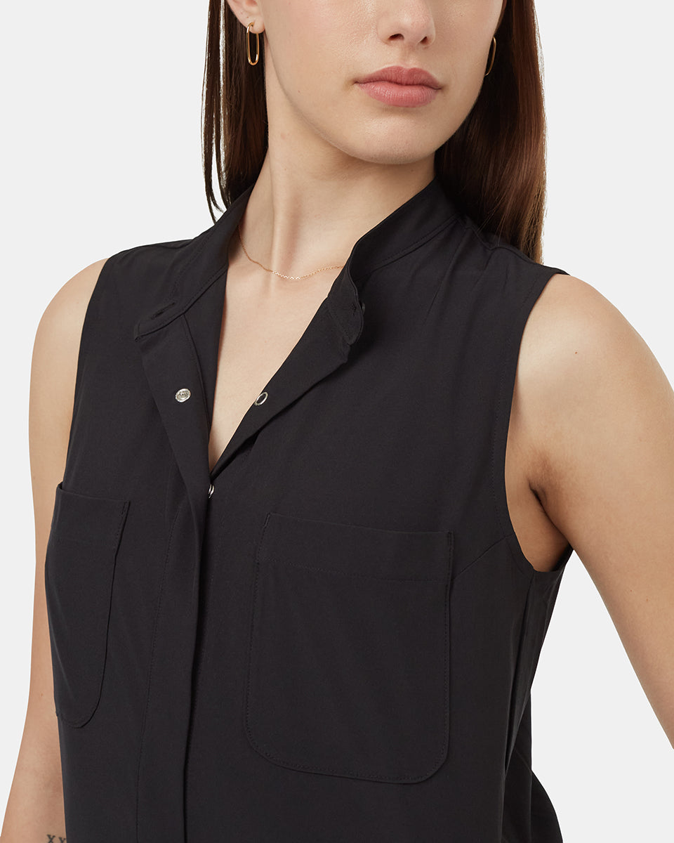 Tentree Women's InMotion Sleeveless Jumpsuit
