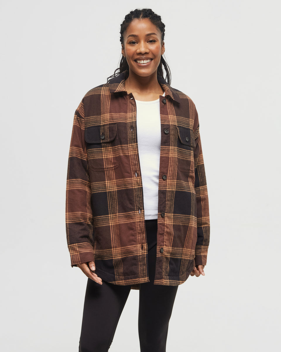 Tentree Women's Kapok Flannel Insulated Jacket