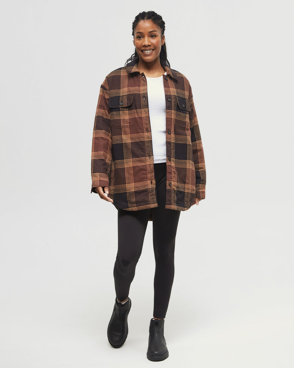 Tentree Women's Kapok Flannel Insulated Jacket