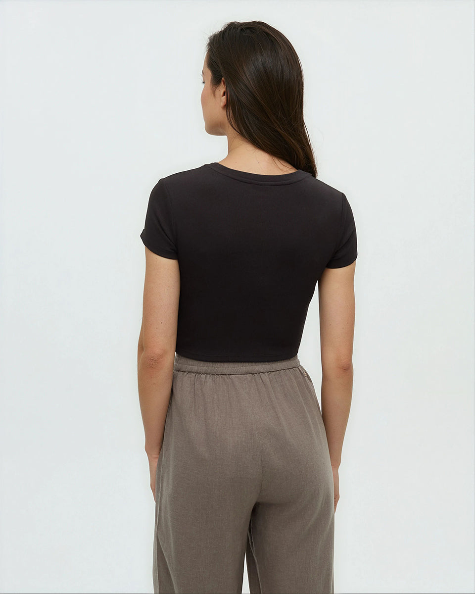 Tentree Women's Rib Lawson T-Shirt