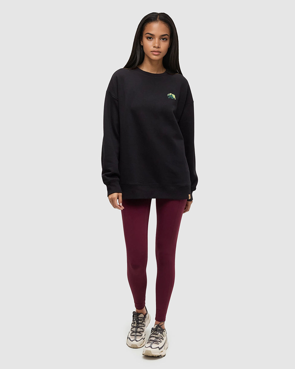 Tentree Women's Boreal Wildlife Oversized Crew