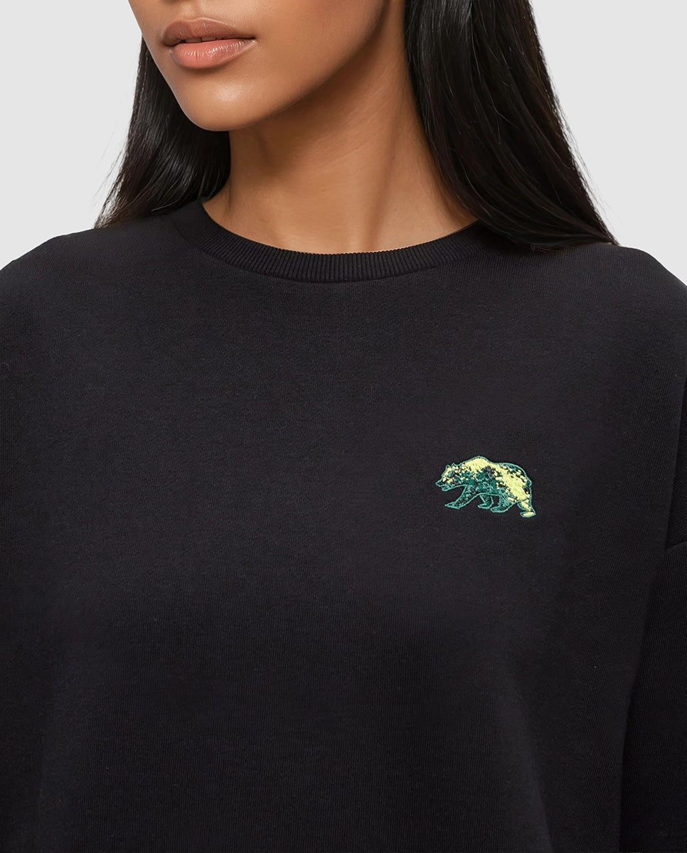 Tentree Women's Boreal Wildlife Oversized Crew