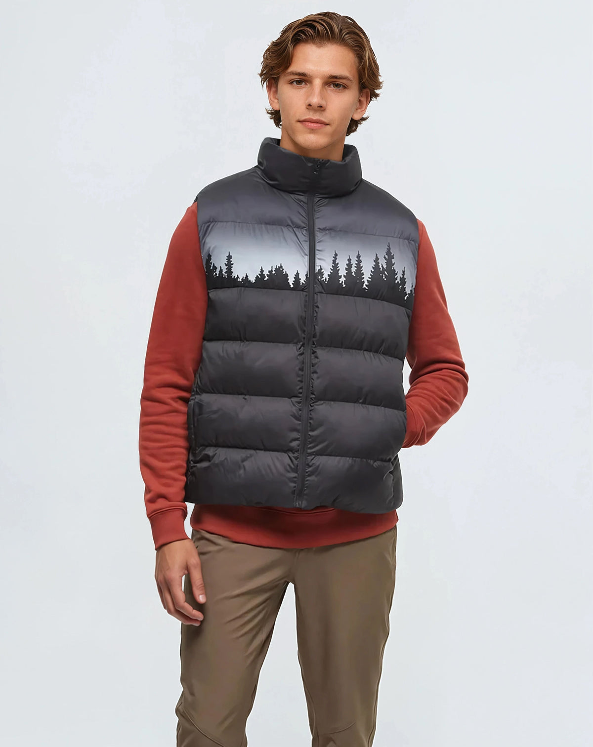 Tentree Men's Cloud Shell Juniper Puffer Vest