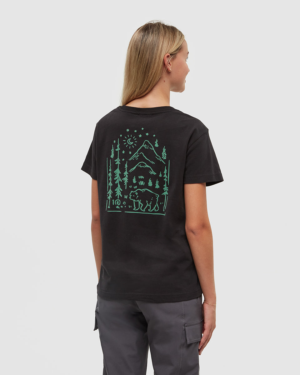 Tentree Women's Regenerative Boreal Bear T-Shirt
