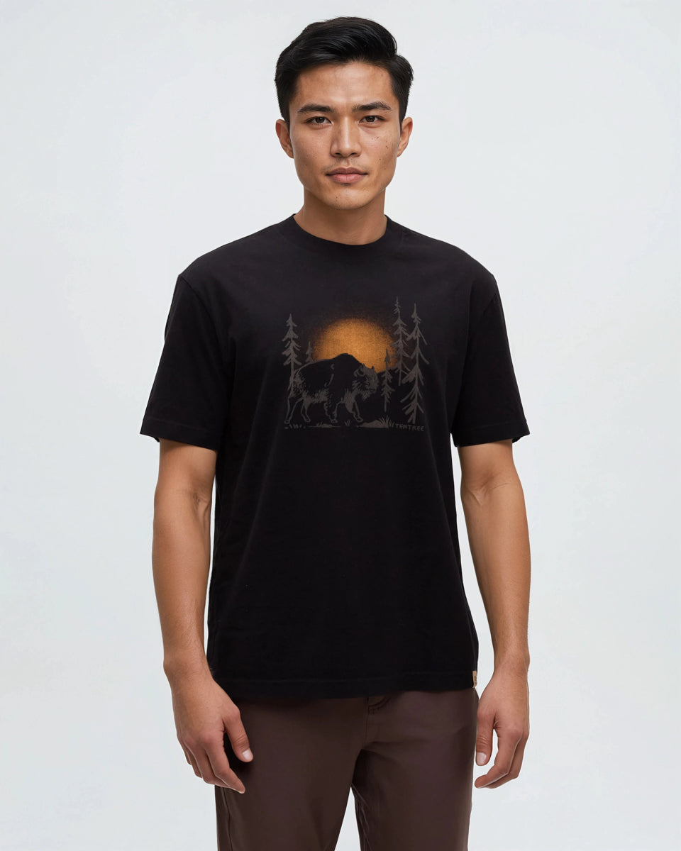 Tentree Men's Regenerative Boreal Bison T-Shirt