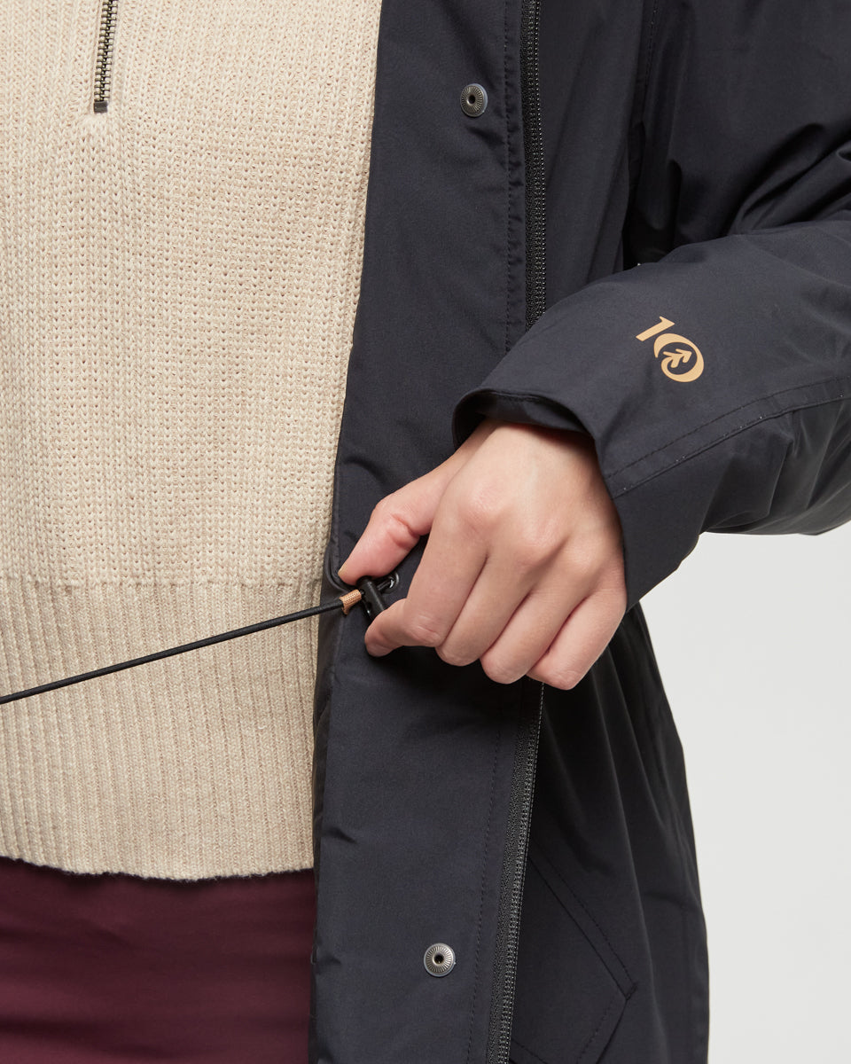 Tentree Women's Nimbus Insulated Rain Jacket