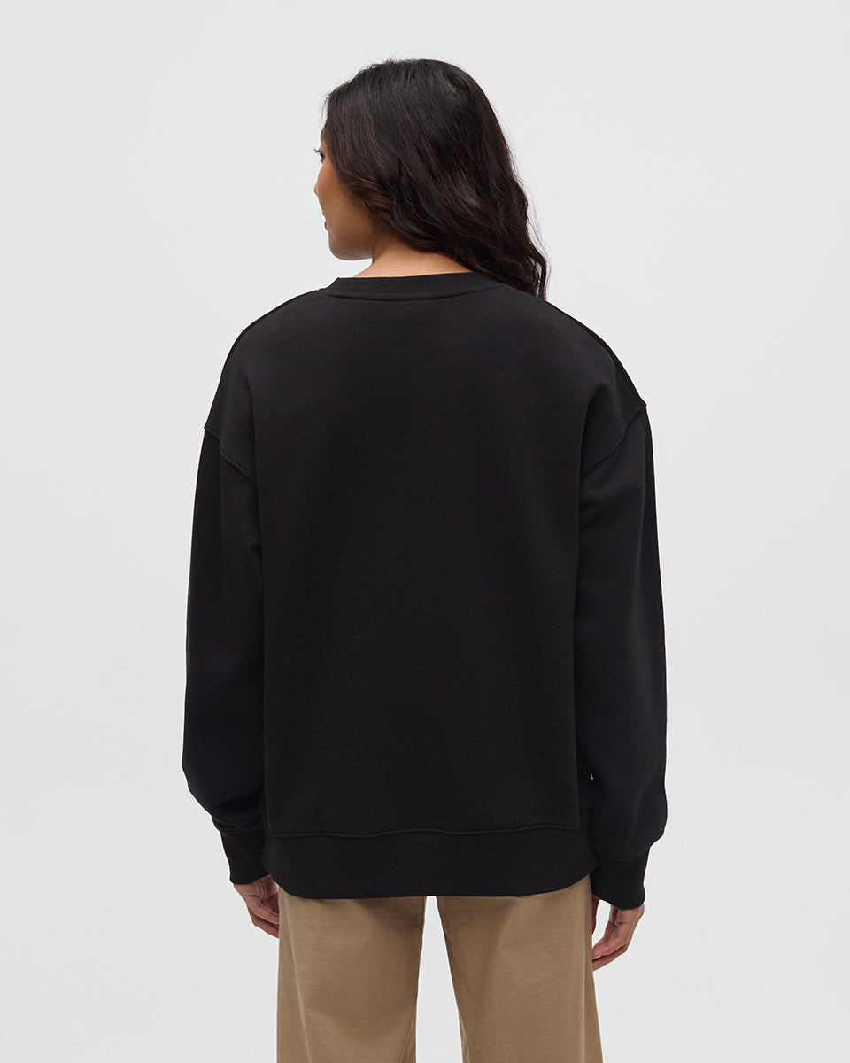 Tentree Women's Amazon Greenery Relaxed Logo Crew