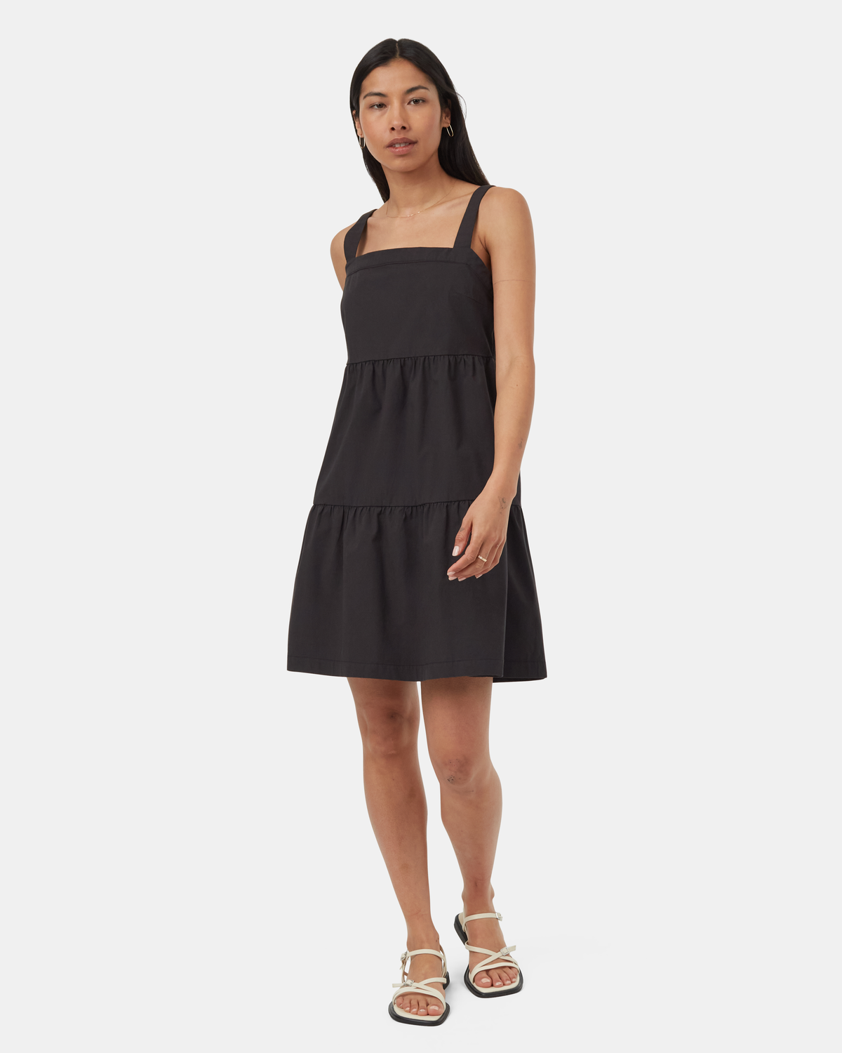 Tentree Women's EcoStretch Cotton Tiered Dress