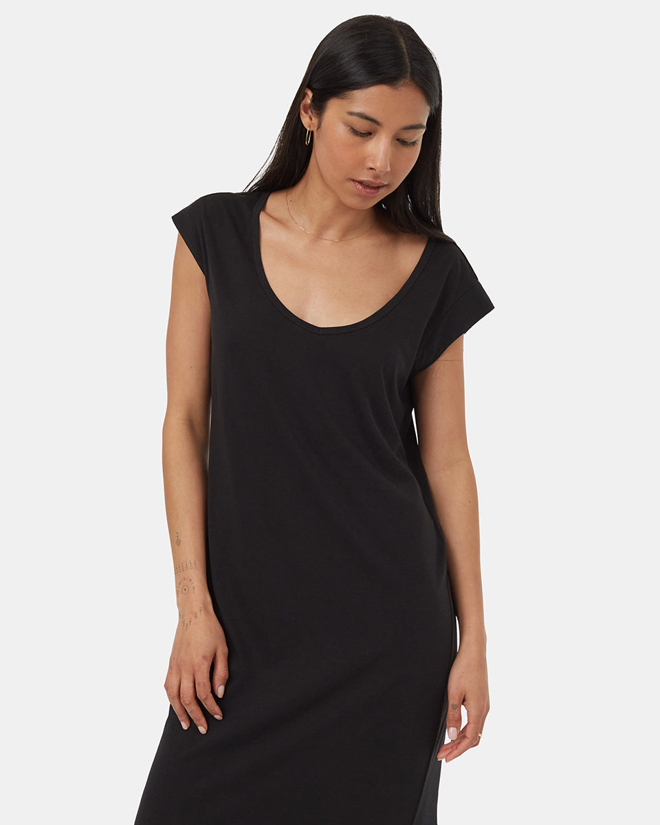 Tentree Women's TreeBlend V-Neck Midi Dress