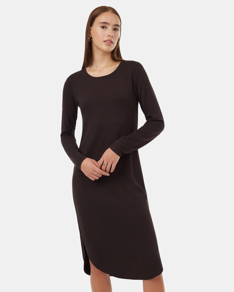 Tentree Women's Soft EcoTerry Shirttail Dress