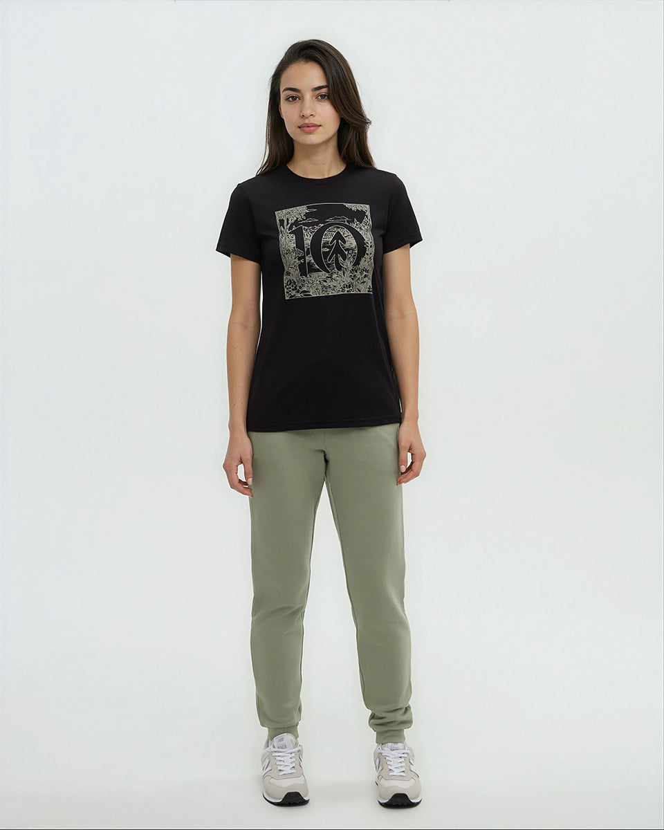 Tentree Women's Lake Life Logo T-Shirt