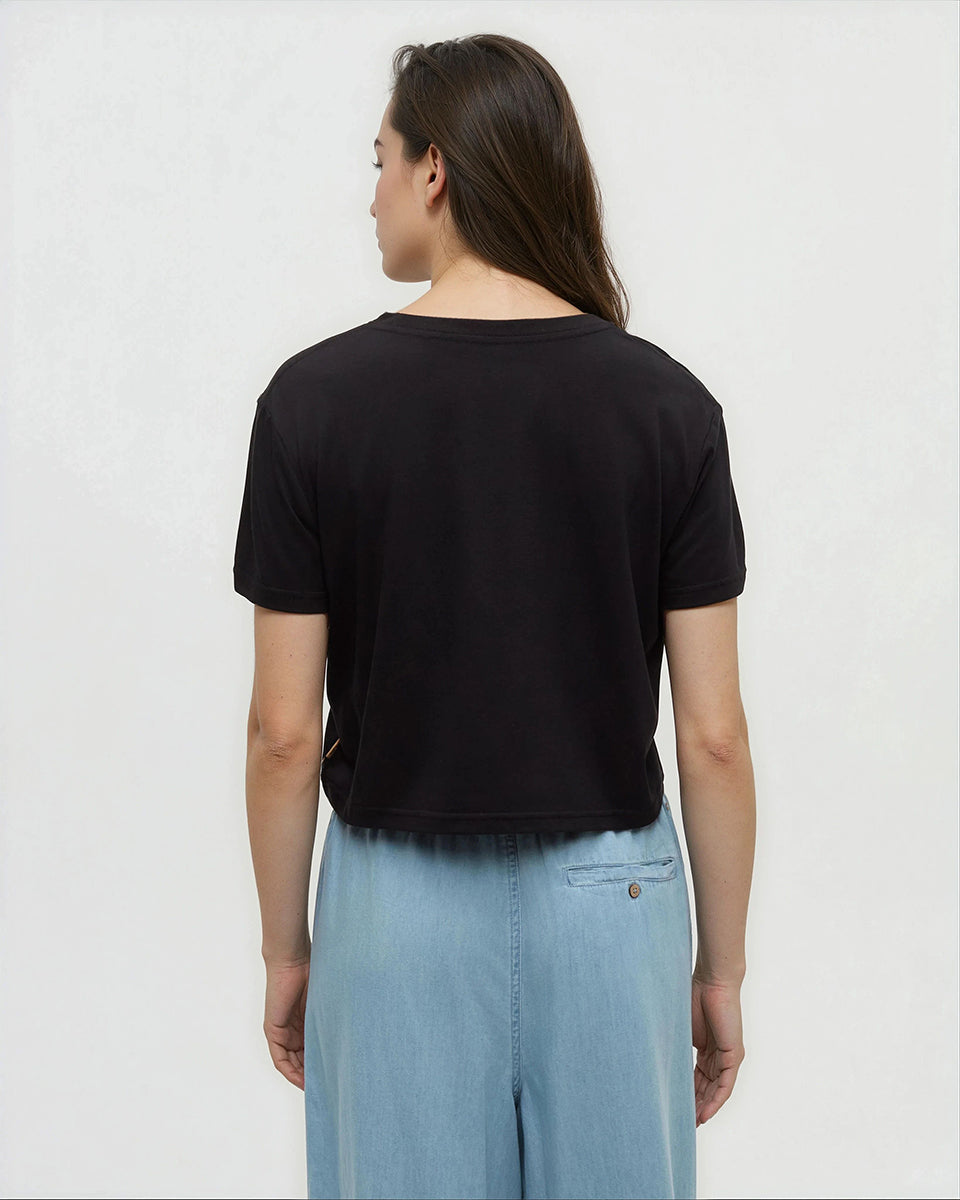 Tentree Women's Lake View Crop T-Shirt