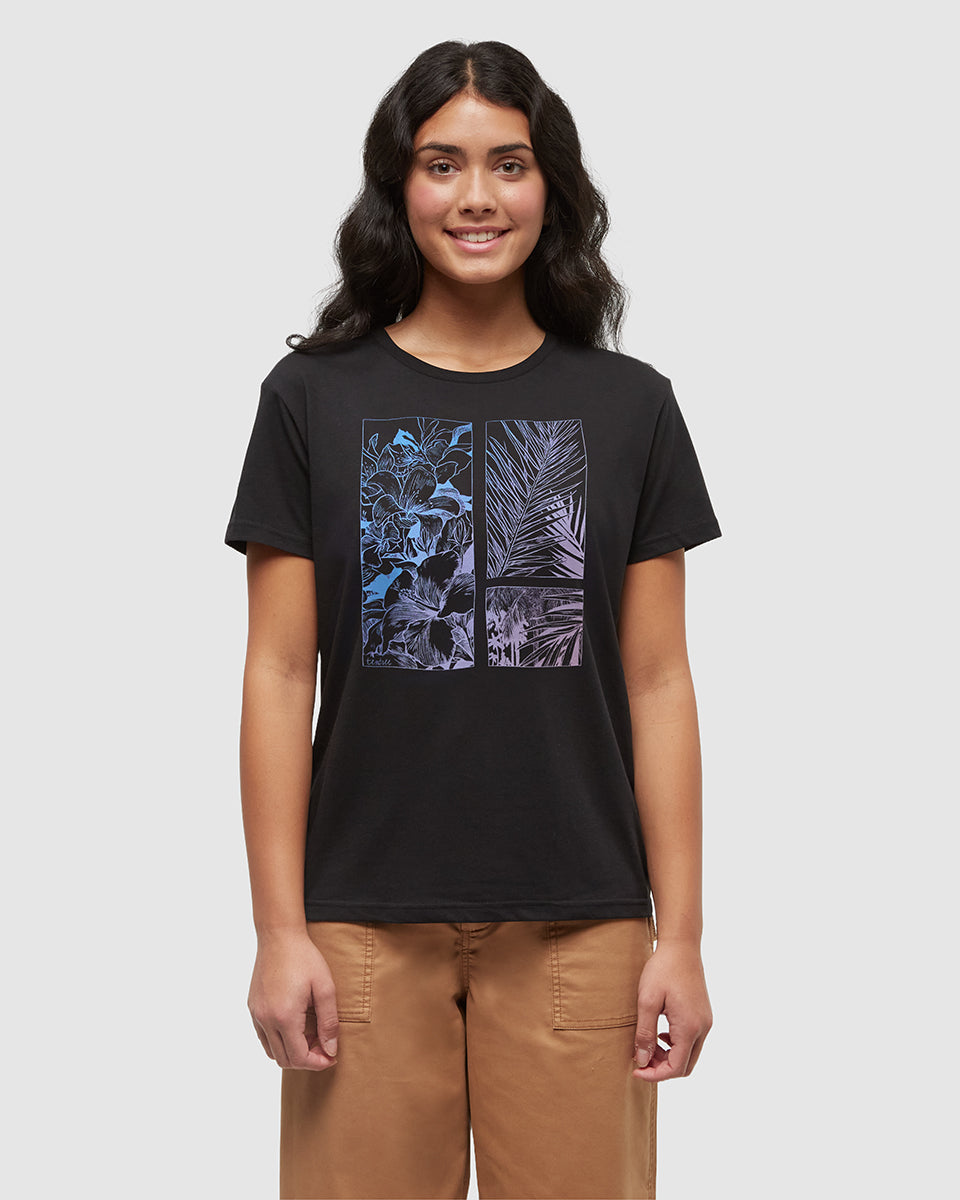 Tentree Women's Framed Haitian Bloom T-Shirt
