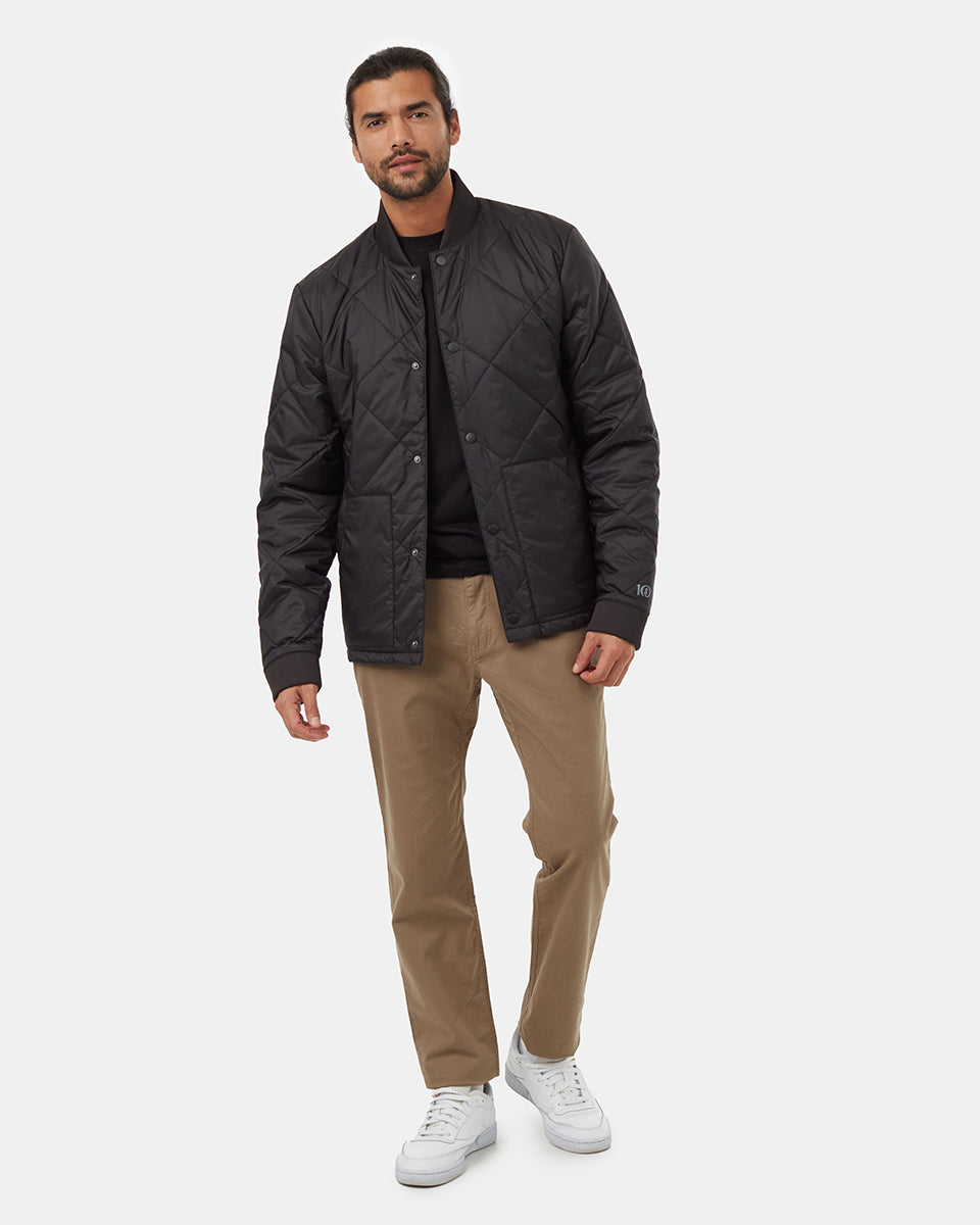 Tentree Men's Diamond Padded Bomber Jacket