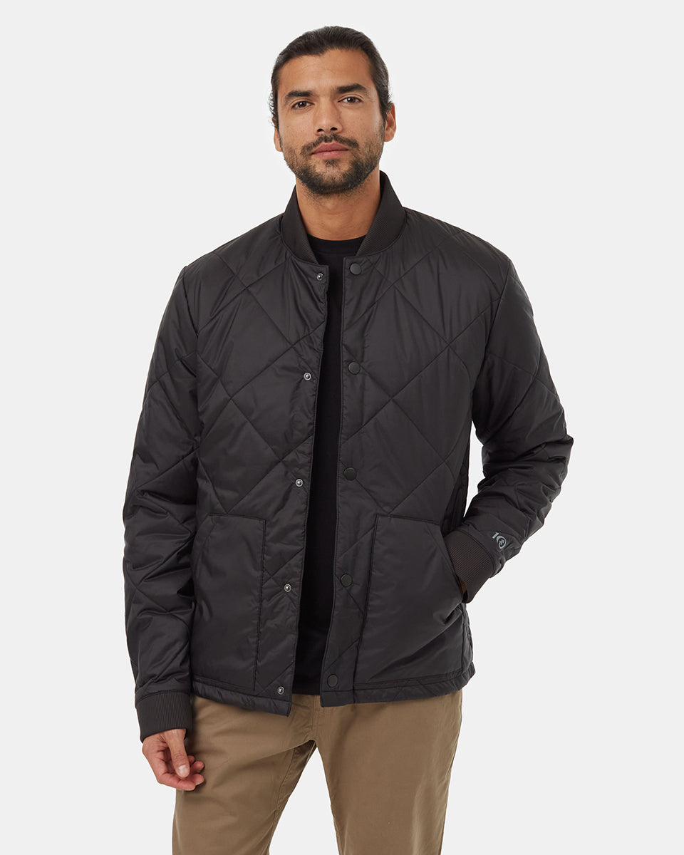 Tentree Men's Diamond Padded Bomber Jacket