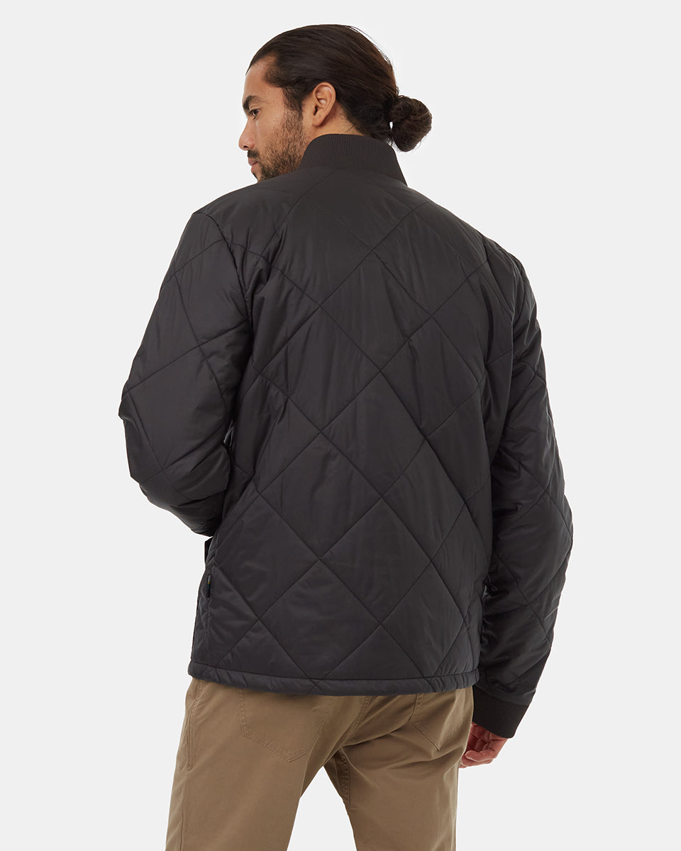 Tentree Men's Diamond Padded Bomber Jacket