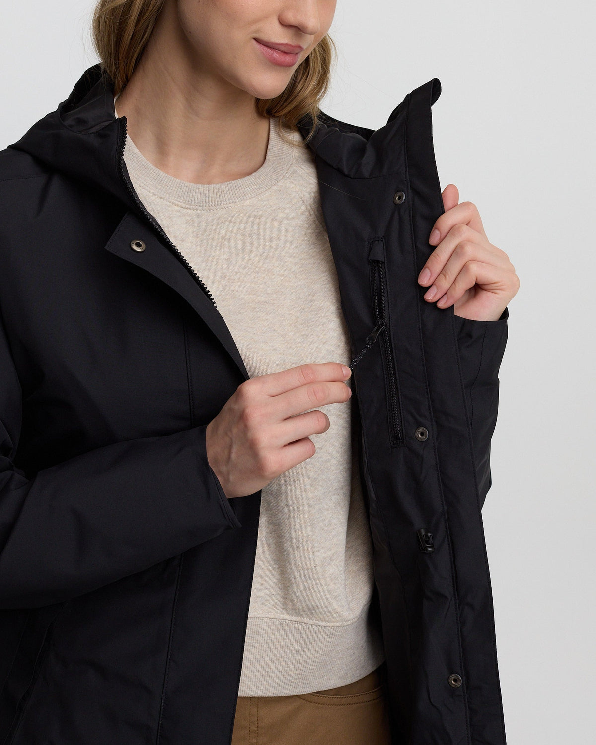 Tentree Women's Nimbus Long Rain Jacket