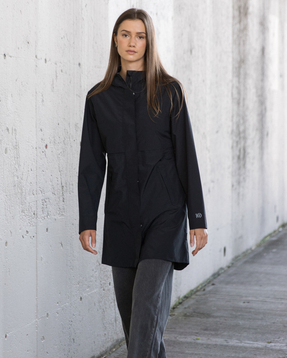 Tentree Women's Nimbus Long Rain Jacket