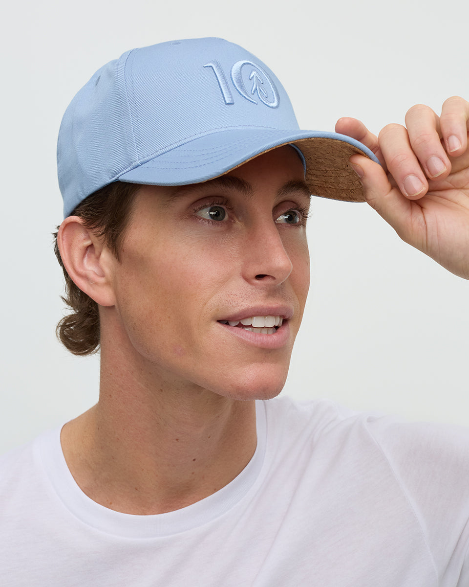 Tentree Accessories Logo Cork Brim Altitude Hat