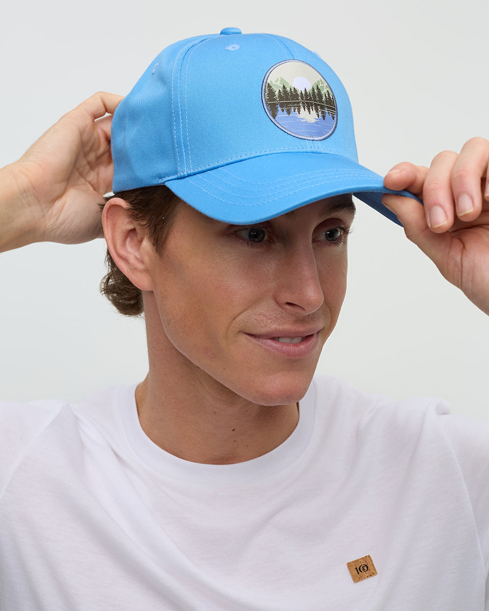 Tentree Accessories Lake Patch Elevation Hat