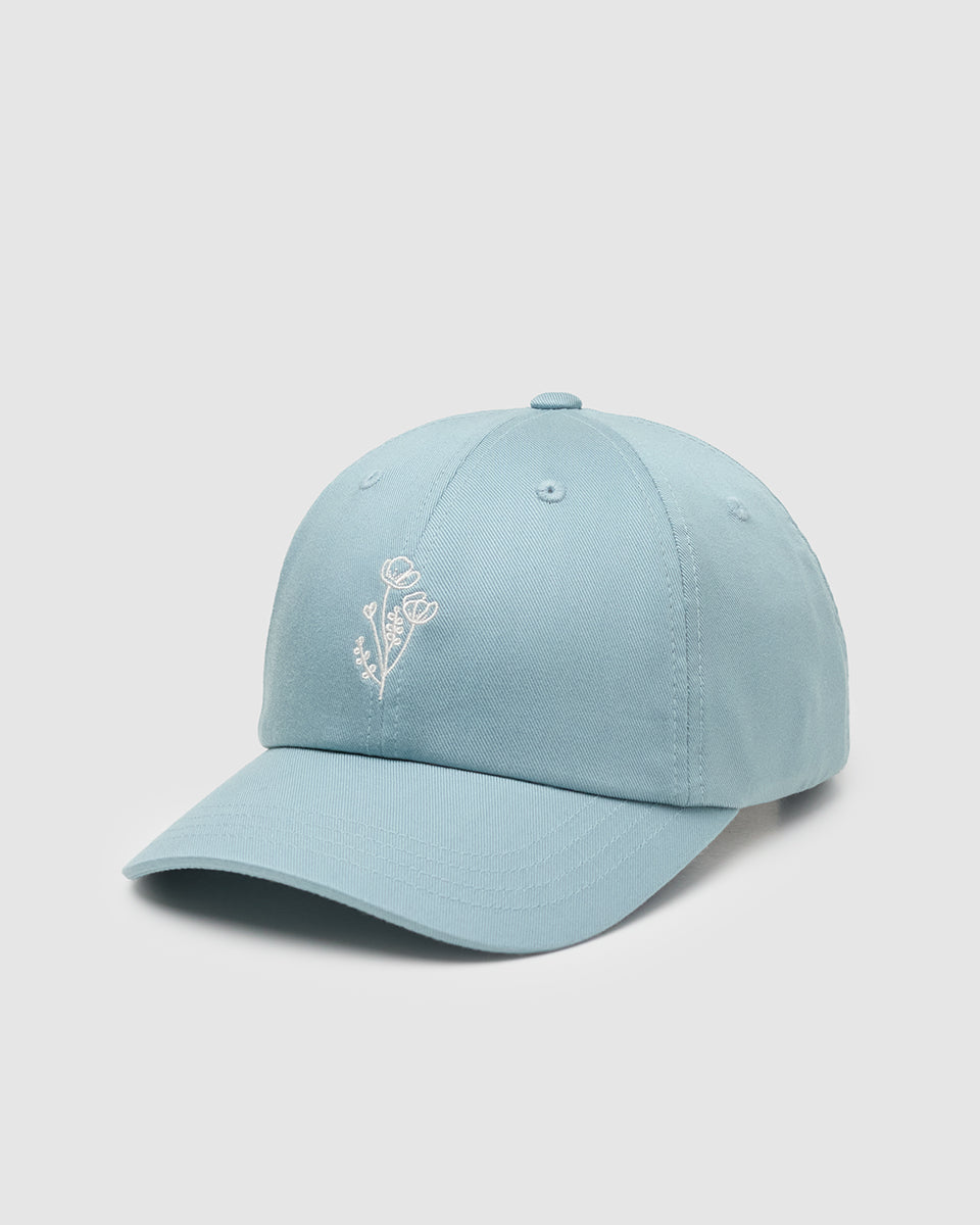 Tentree Accessories Flower Embroidery Peak Hat