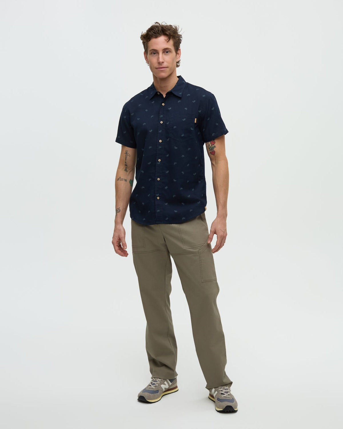 Tentree Men's Bike Around Mancos Shirt