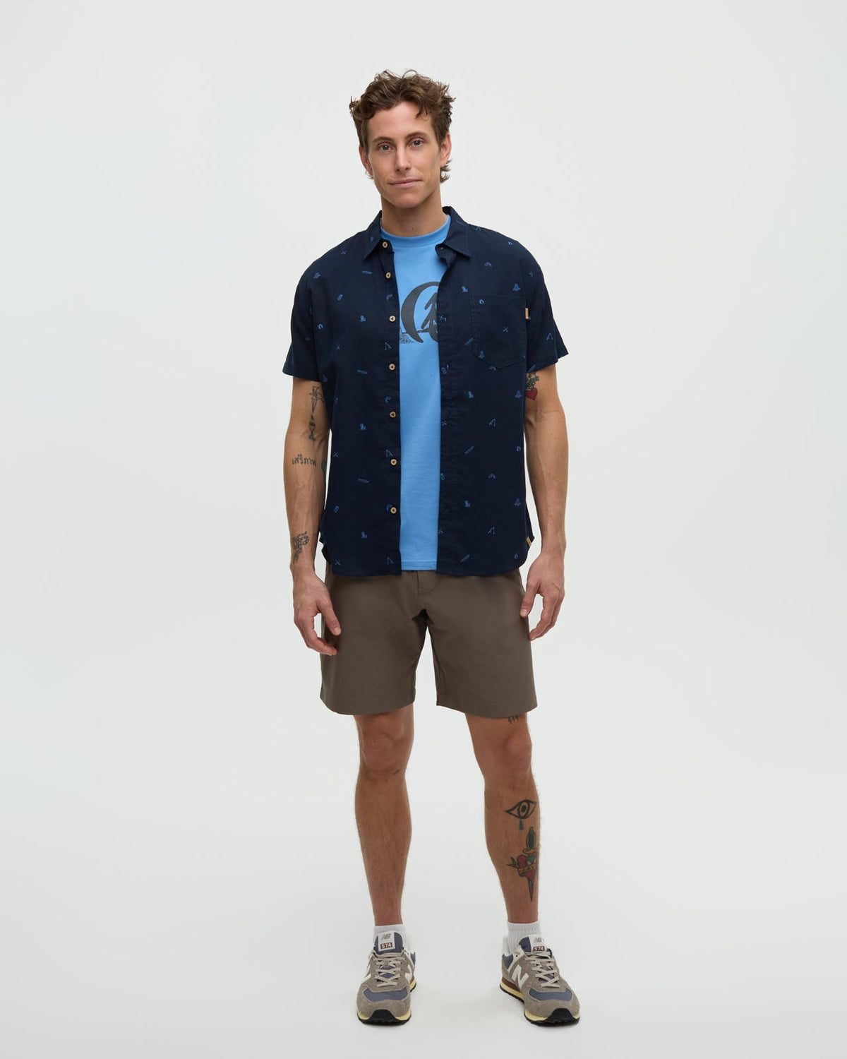 Tentree Men's Lake Life Mancos Shirt