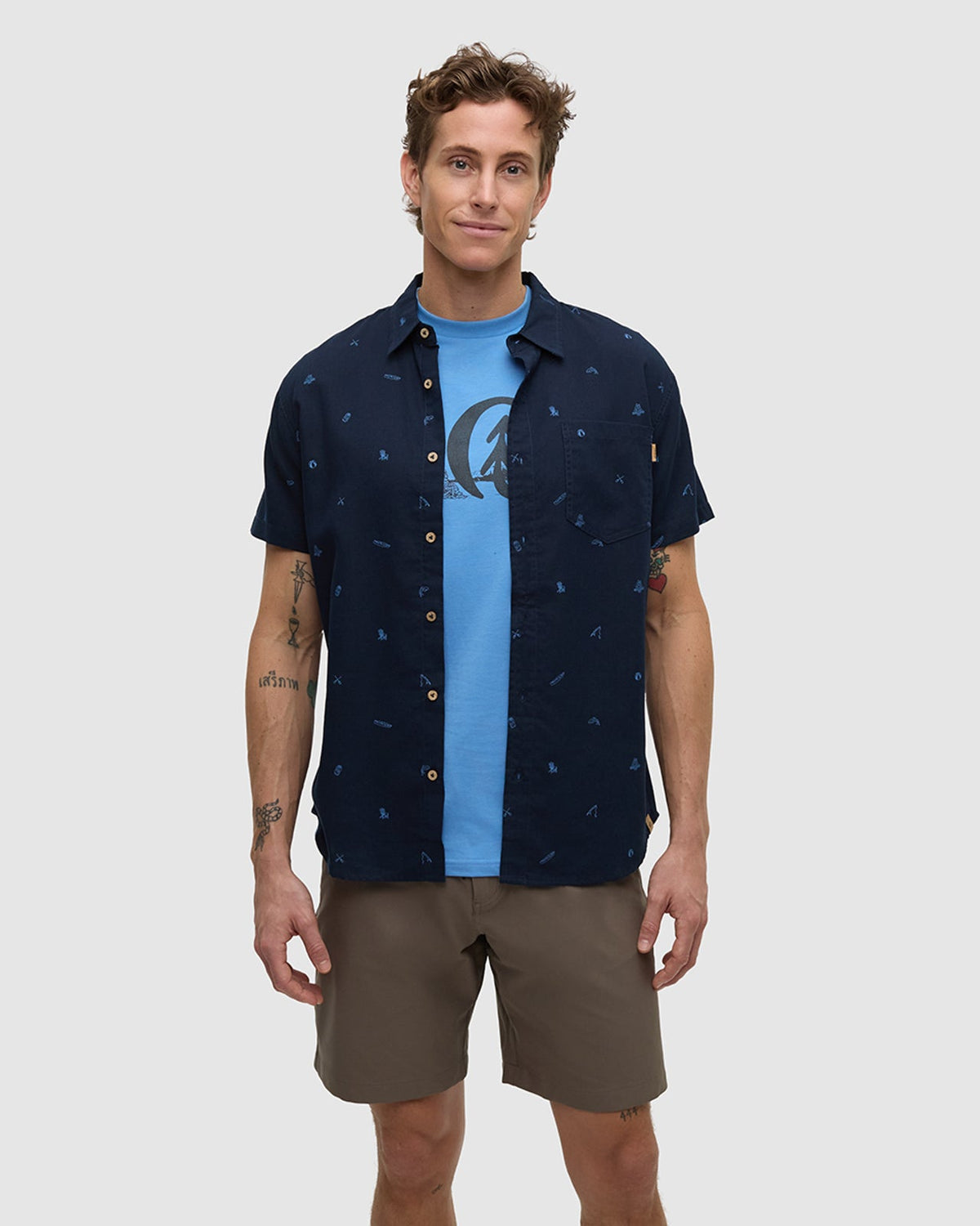 Tentree Men's Lake Life Mancos Shirt