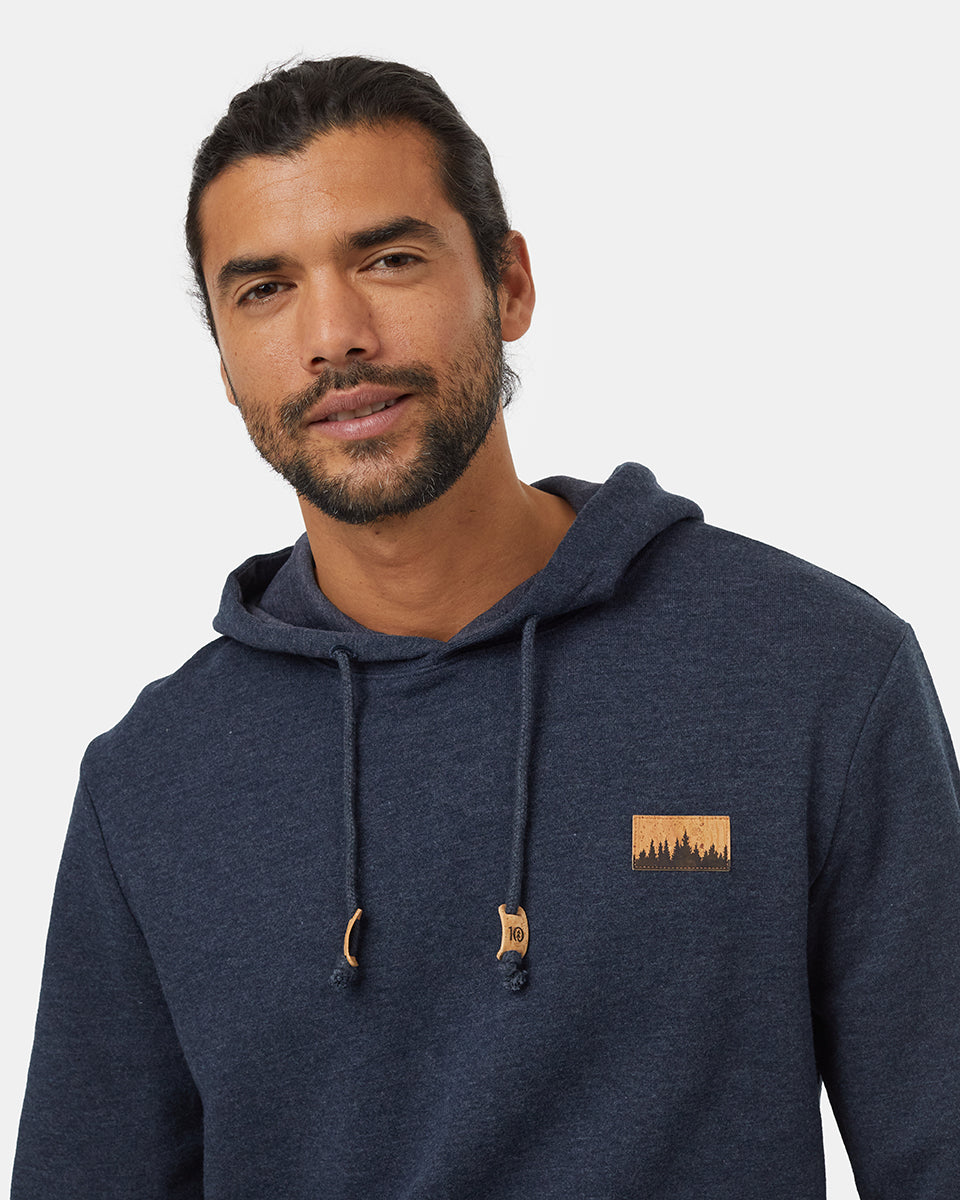 Tentree Men's Juniper Cork Patch Hoodie