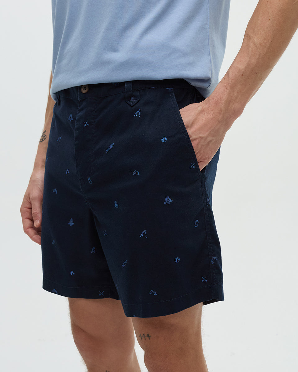 Tentree Men's Hemp Latitude 7" Short