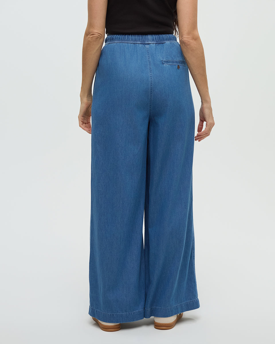 Tentree Women's Denim Crestwood Pant