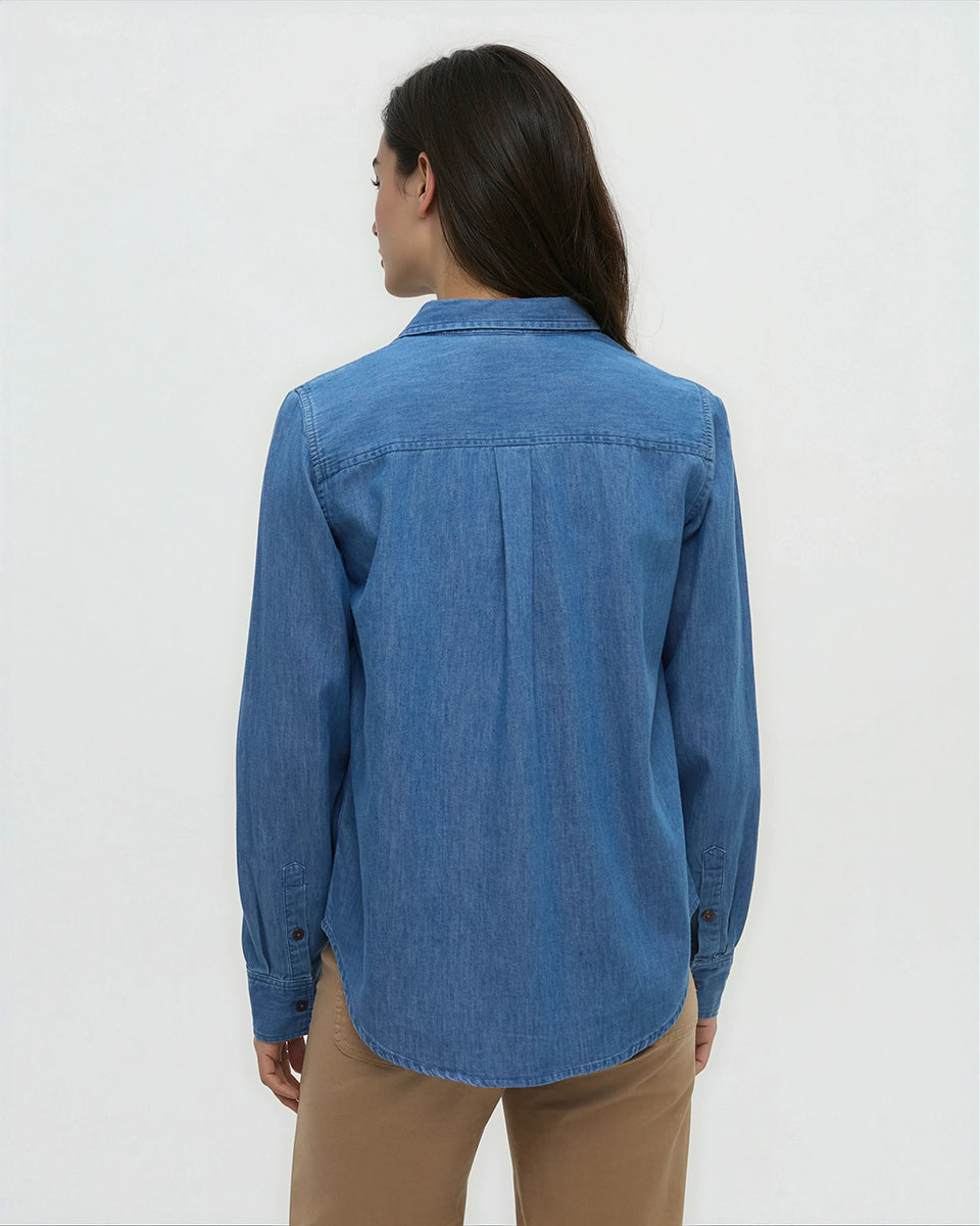 Tentree Men's Denim Sloan Shirt