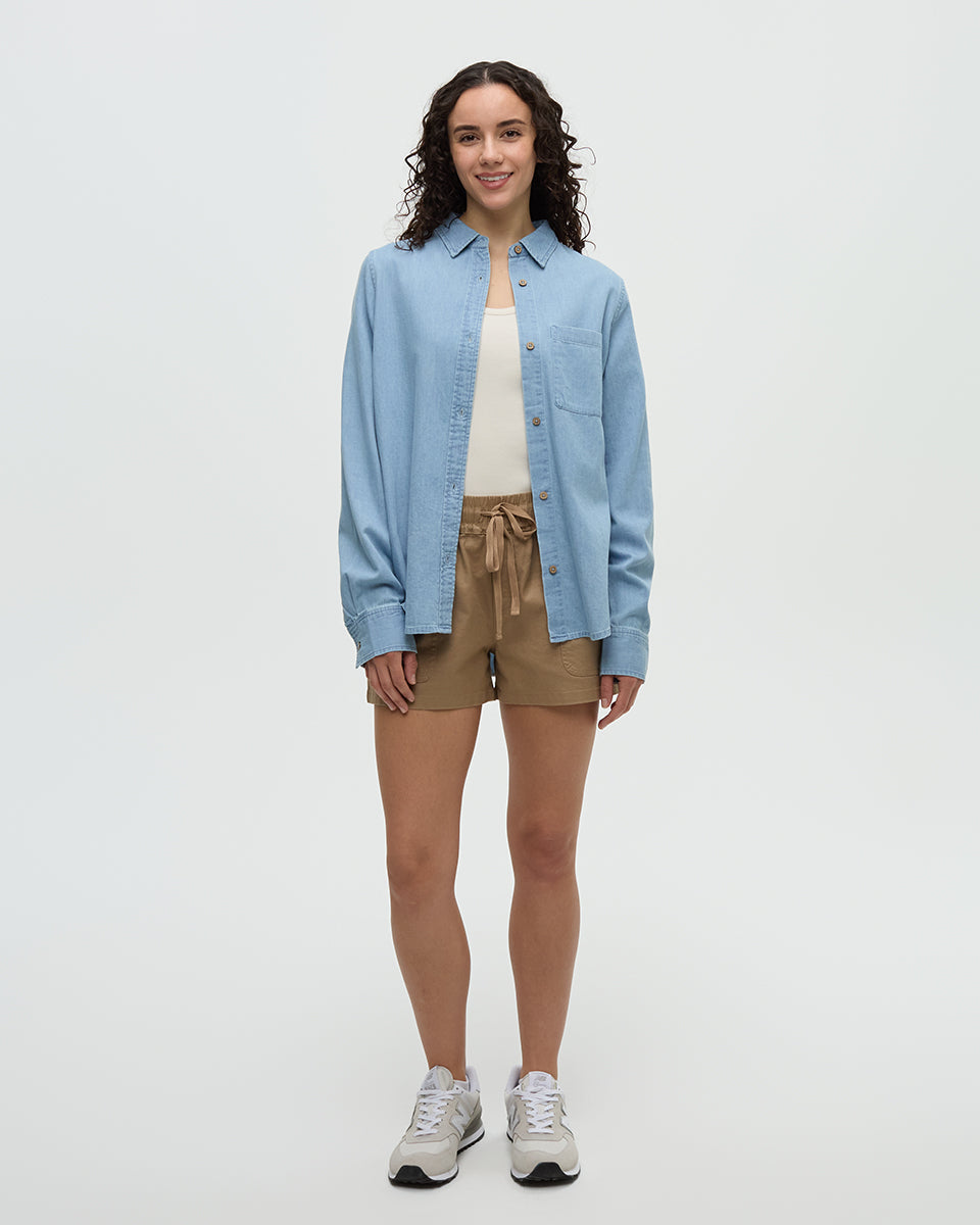 Tentree Men's Denim Sloan Shirt