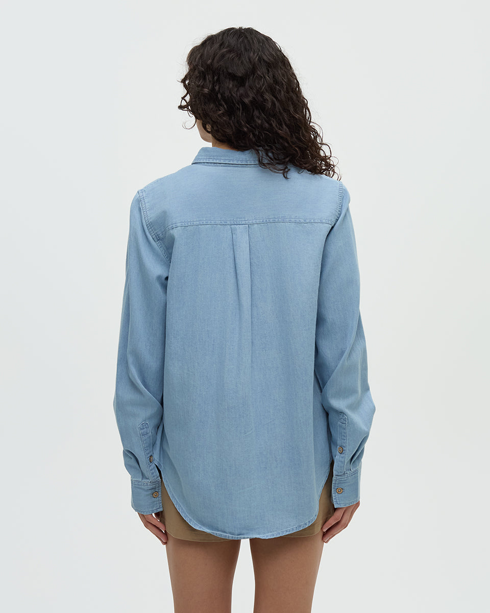 Tentree Men's Denim Sloan Shirt