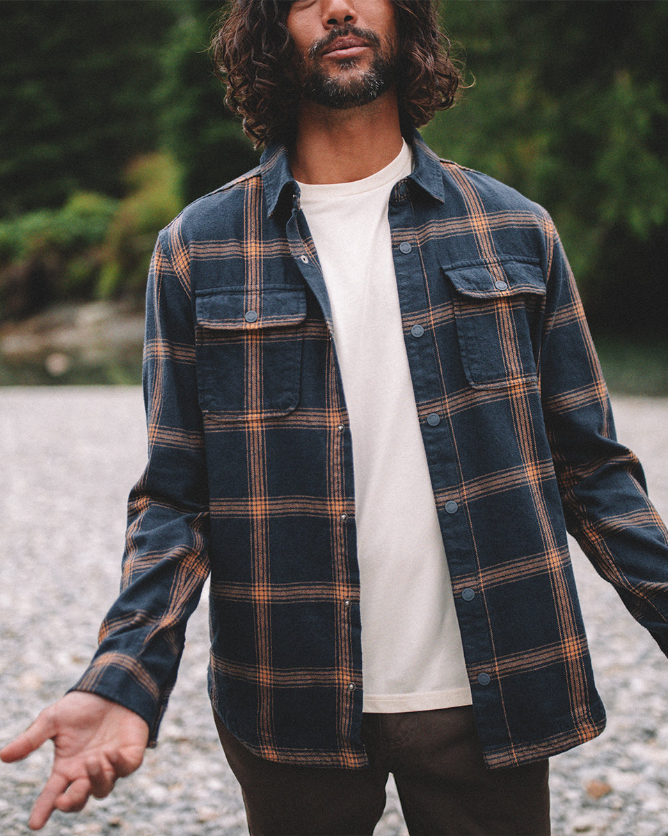 Tentree Men's Kapok Flannel Colville