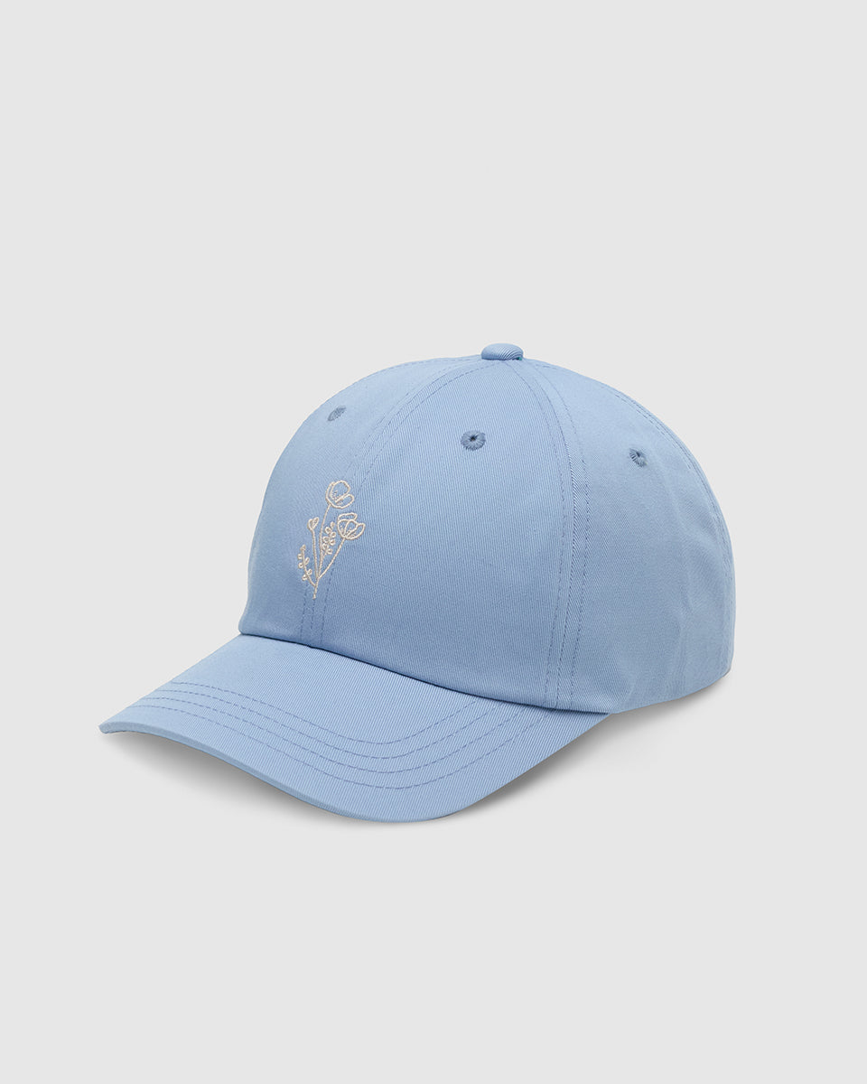 Tentree Accessories Flower Embroidery Peak Hat