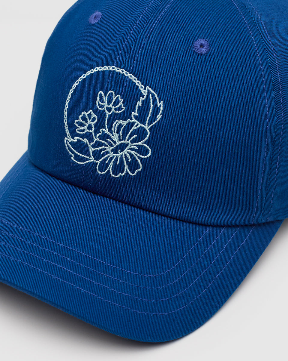 Tentree Accessories Daisy Embroidery Peak Hat