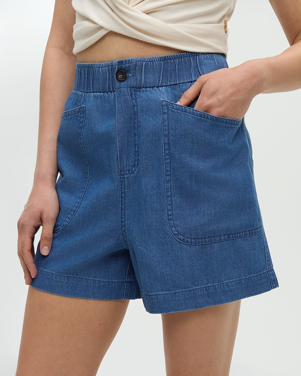 Tentree Women's Denim Cascades Short